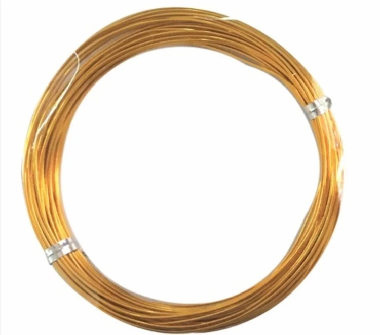Drucik aluminiowy złoty 1,2mm 5m, Aliga