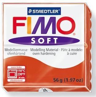 Masa Fimo Soft 56g 24 czerwony, Staedtler
