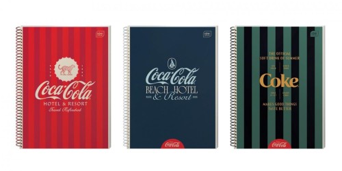 Kołozeszyt A4/80K kratka Coca Cola (5szt)