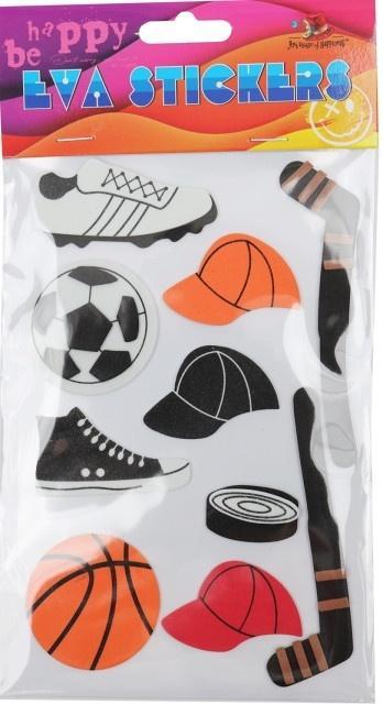 Zestaw naklejek Eva Sport 10szt, Fresh
