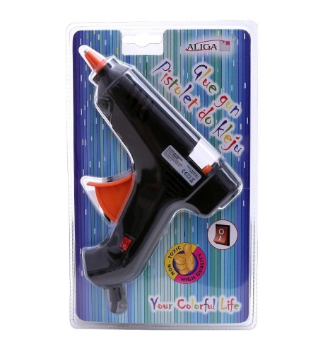 Pistolet do kleju z włącznikiem 40W, Aliga