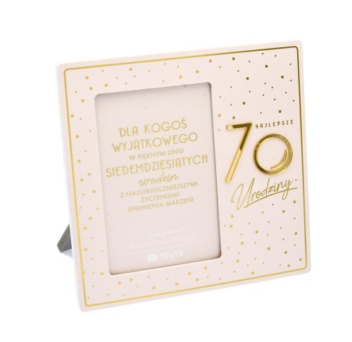 Ramka Moments Urodziny 70 Elite, Kukartka