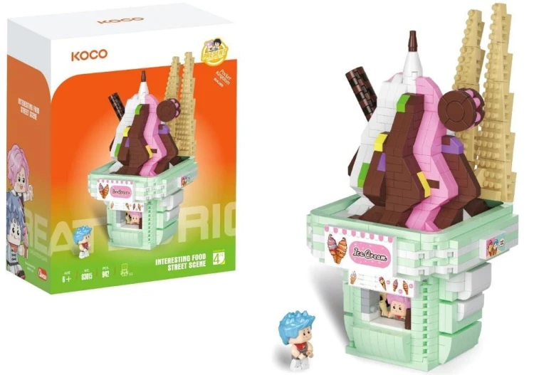 Klocki Koco lodziarnia 942el, Pro-Kids