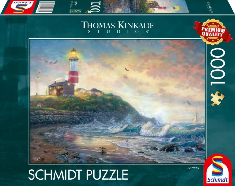 Puzzle 1000 Latarnia morska, Schmidt