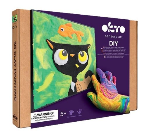 Zestaw do modelowania po numerach Czarny Kot, Okto