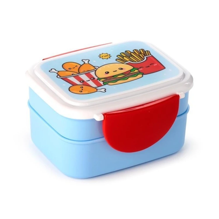 Pudełko na lunch ze sztućcami Foodiemals, Puckator