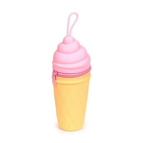 Piórnik silikonowy Foodiemals Lody, Puckator