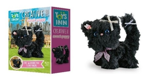 Creative Studio Sweet Puppy - czarny kotek STnux
