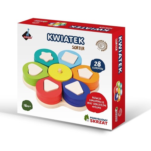 Pomysłowy skrzat - kwiatek sorter, Askato
