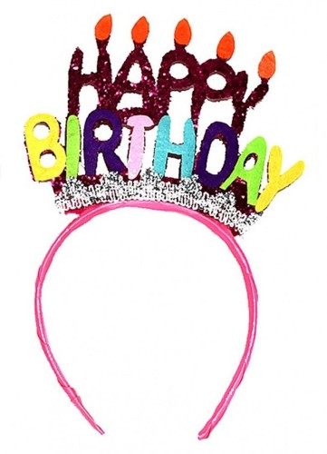 Opaska Happy Birthday 24cm PARTY GO