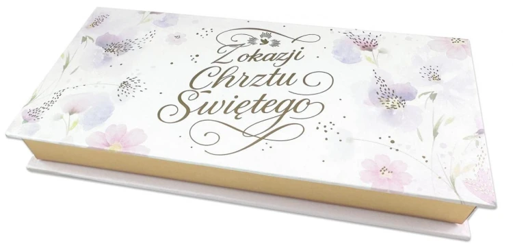 Pudełko prezentowe na banknoty lub kartę