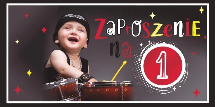 Zaproszenie na Roczek Z170 (5szt)