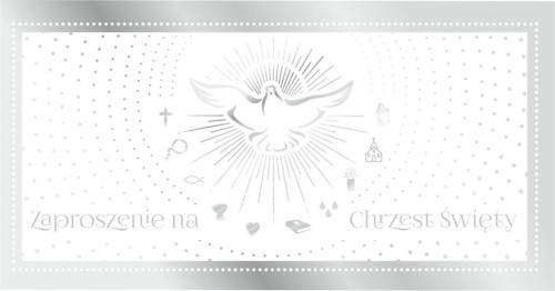 Zaproszenie na Chrzest Z46 (5szt)