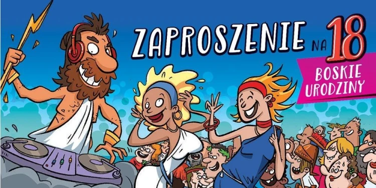 Zaproszenie na 18 Urodziny Z183 (5szt)