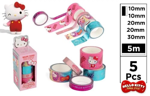 Taśmy dekoracyjne Hello Kitty 5szt, MP Main Paper