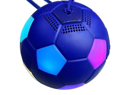 Głośnik Bluetooth piłka, ze światłem USB