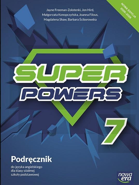Język angielski SP 7 Super powers neon podr. 2026