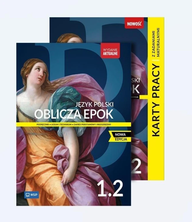J. polski LO 1/2 Oblicza epok Pakiet  podr+KP ZPiR
