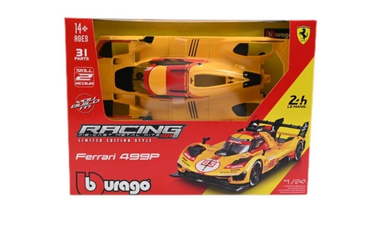 Ferrari Racing Model Kit 1:24, BBurago