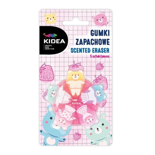 Gumki zapachowe 5szt KIDEA, DERFORM