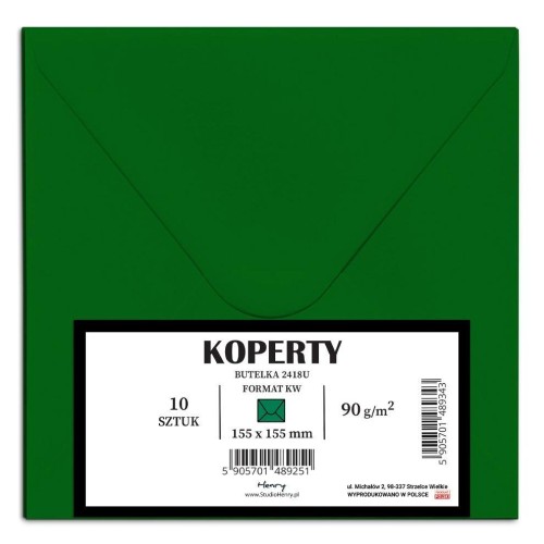 Koperty KW butelka 10szt, Henry
