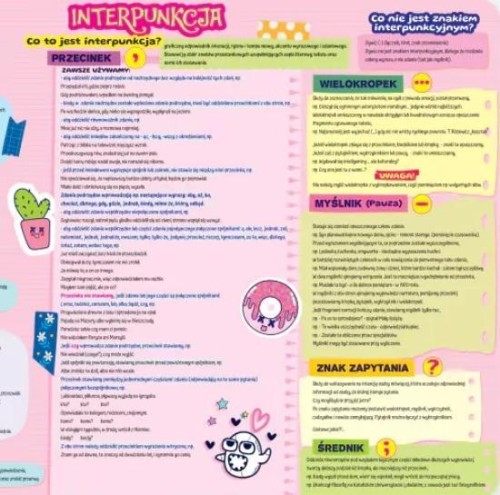 Podkładka na biurko - Interpunkcja, Henry