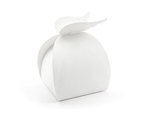 Pudełka Skrzydła biały 8,5x14,5x8,5cm 10szt