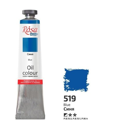 Farba olejna blue 519 45ml, Rosa