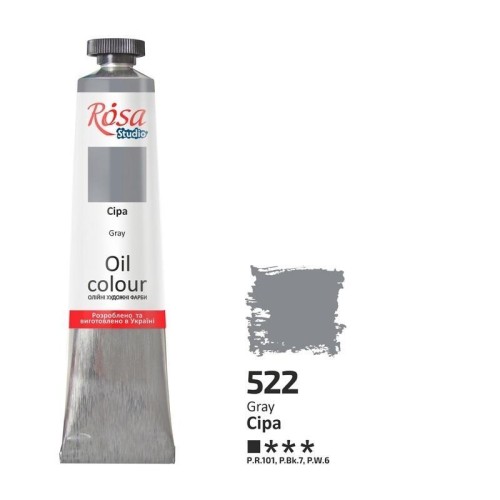 Farba olejna gray 522 45ml, Rosa