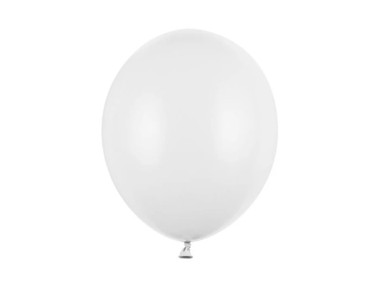 Balony Strong 30cm Pastel Pure White 100szt