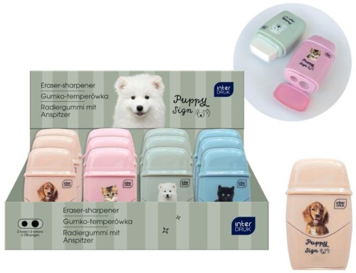Gumko-temperówka Puppy Sign (12szt), INTERDRUK