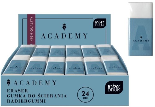 Gumka S Academy (24szt), INTERDRUK