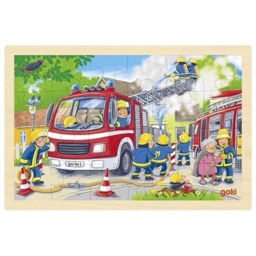 Puzzle Akcja strażacka 24el, Goki