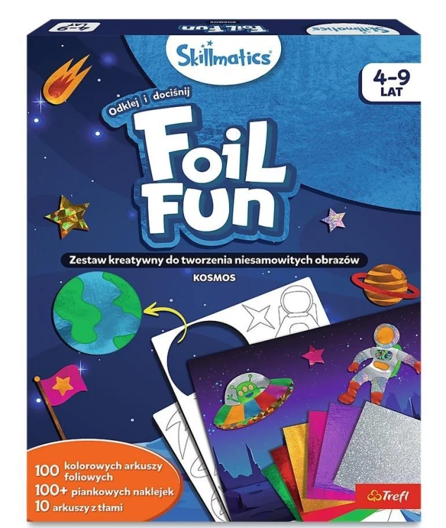Zestaw Skillmatics Foil Fun Kosmos TREFL, Trefl