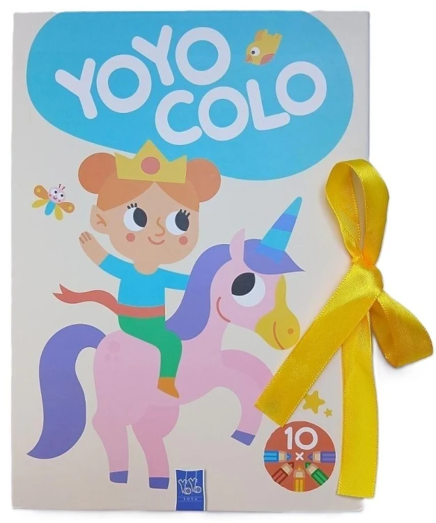 Zestaw kolorowanek YOYO COLO Księżniczki
