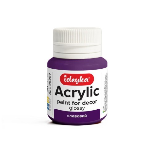 Farba akrylowa Śliwka 20ml, Ideyka