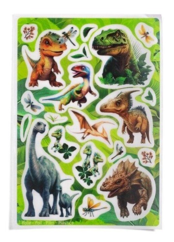 Naklejka Magic dinozaury, Herma