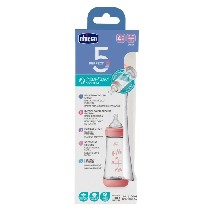 Butelka antykolkowa Perfect5 girl 300ml 4m+