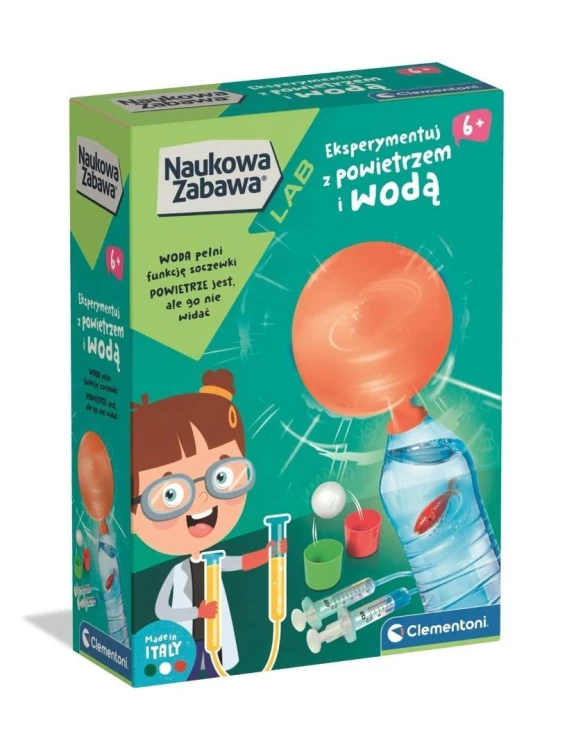 Nauka Zabawa. Woda i powietrze, Clementoni