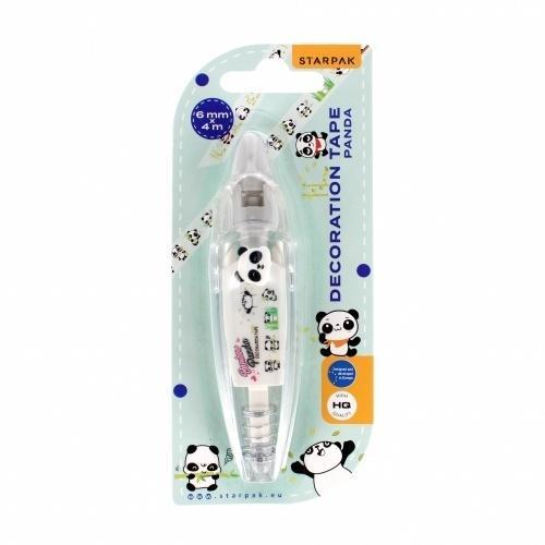 Taśma dekoracyjna 6mmx4m Panda, STARPAK