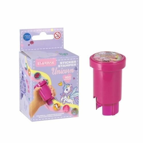 Stempel z naklejkami Unicorn, STARPAK