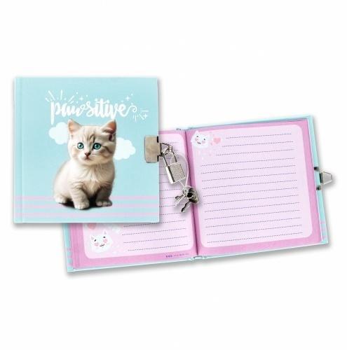Pamiętnik na kłódkę Cuties Kitty, STARPAK
