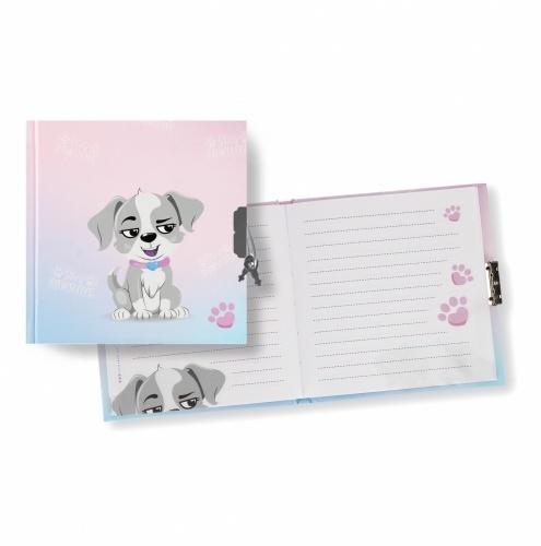 Pamiętnik na kłódkę Cuties Pieski, STARPAK