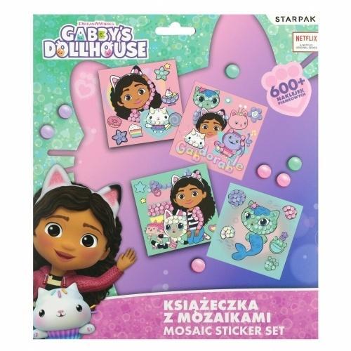 Książeczka z mozaikami Gabbys, STARPAK