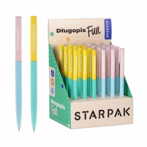 Długopis metalowy 0,7 Fun Off (24szt), STARPAK