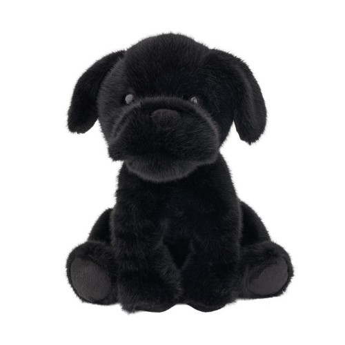 Pies Buldog czarny 25cm, Beppe