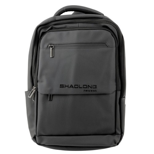 Plecak biznesowy z USB czarny 16L, Leantoys