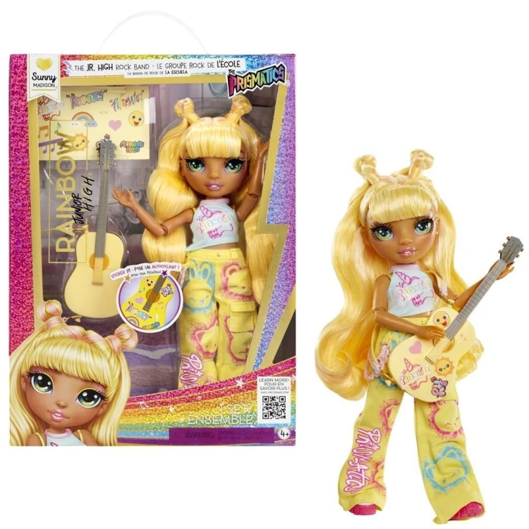Rainbow High Jr High Fashion Dolls - Sunny, MGA