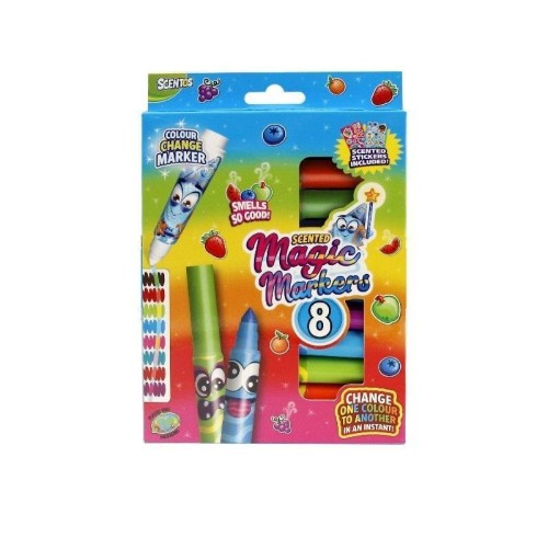 Markery pachnące magiczne 8szt, Scentos