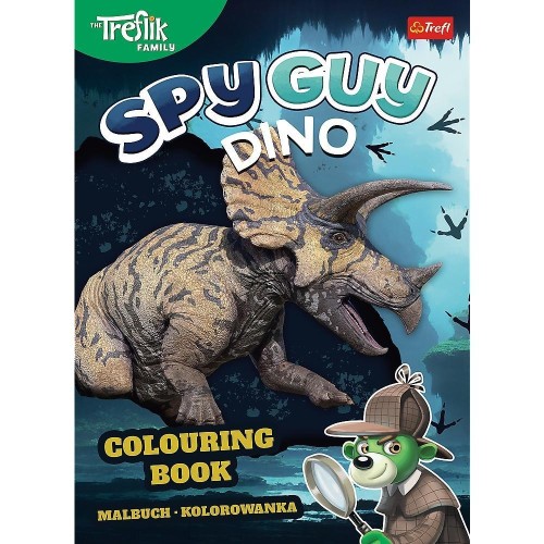 Spy Guy. Kolorowanka TREFL